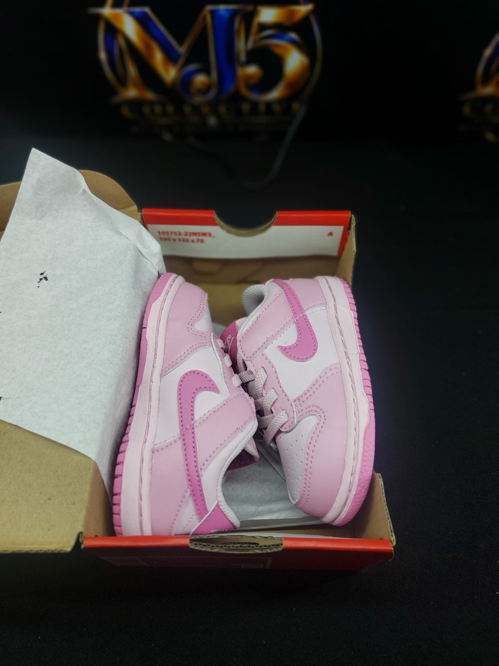 Nike Dunk Low toddler Pink Rise Playful Pink photo 2