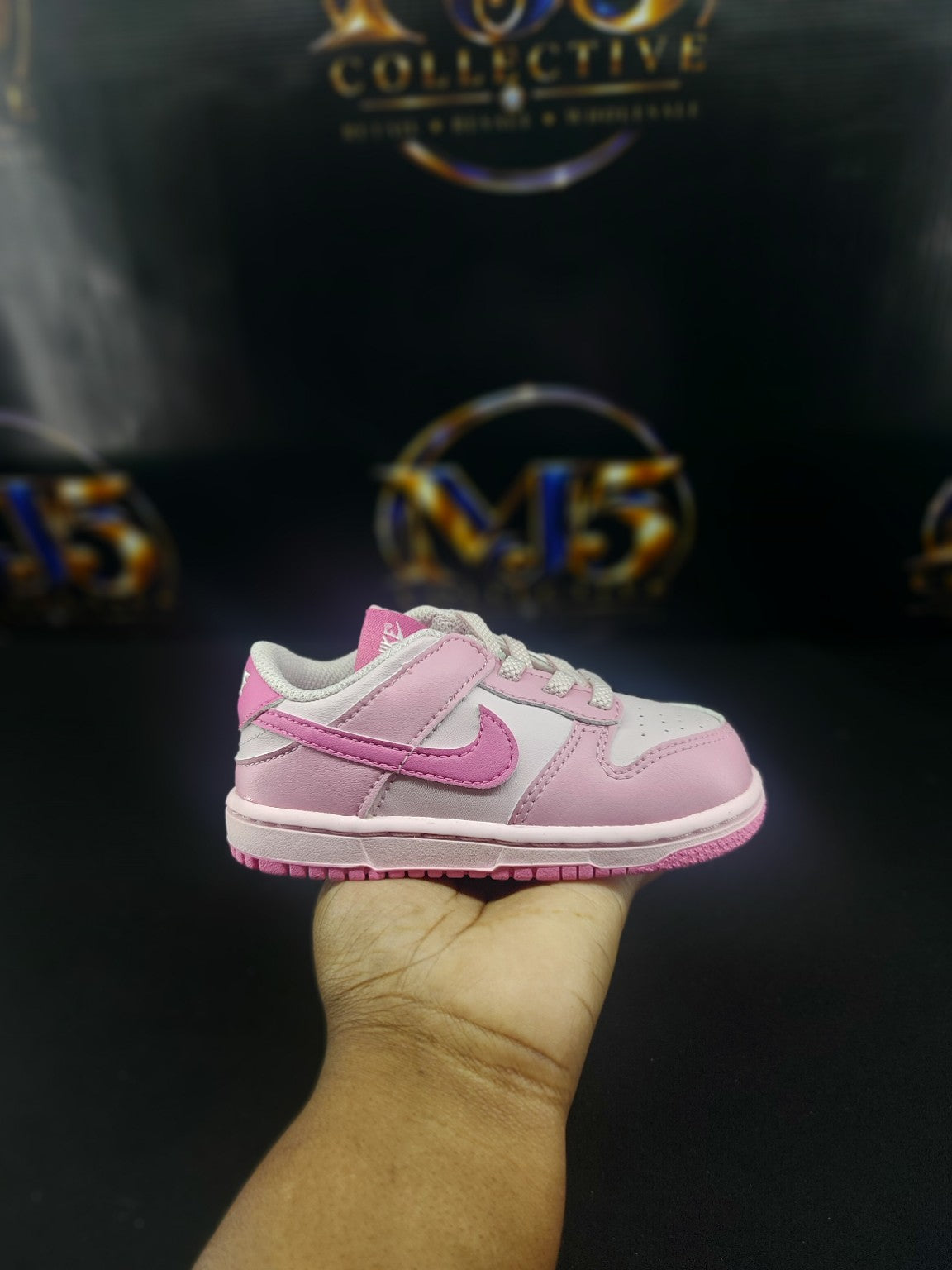 Nike Dunk Low toddler Pink Rise Playful Pink photo 7