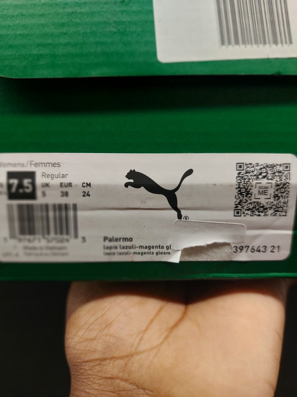 Actual Puma Palermo 397643 21 women's 7.5 photo 6