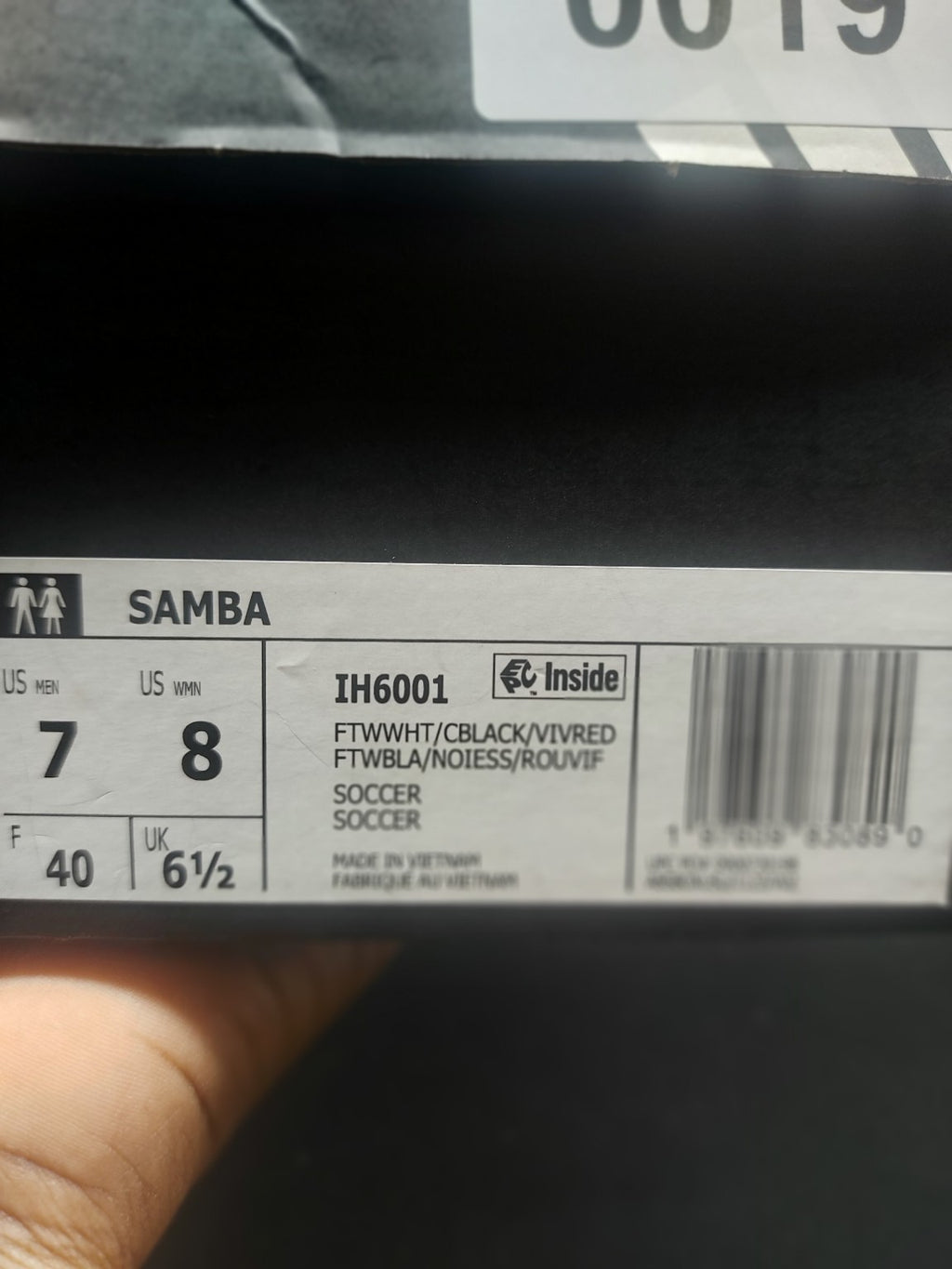 Adidas Samba Indoor IH6001 original photo 2