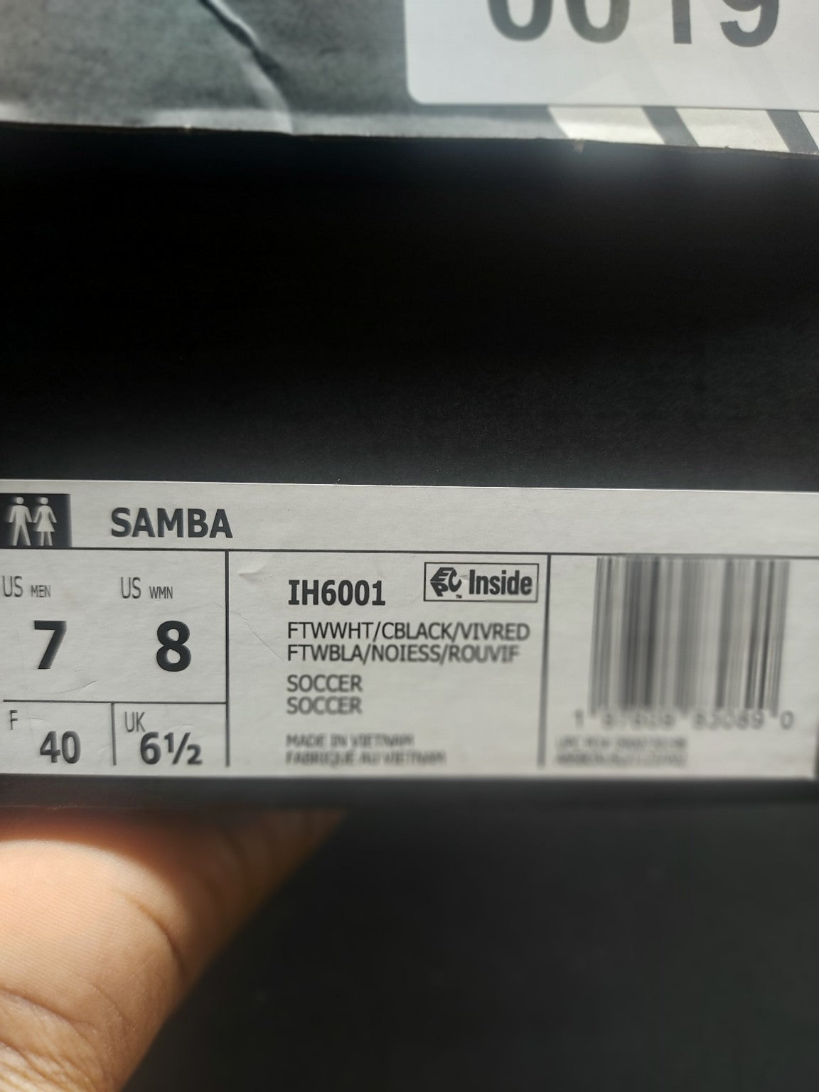 Adidas Samba Indoor IH6001 original photo 2
