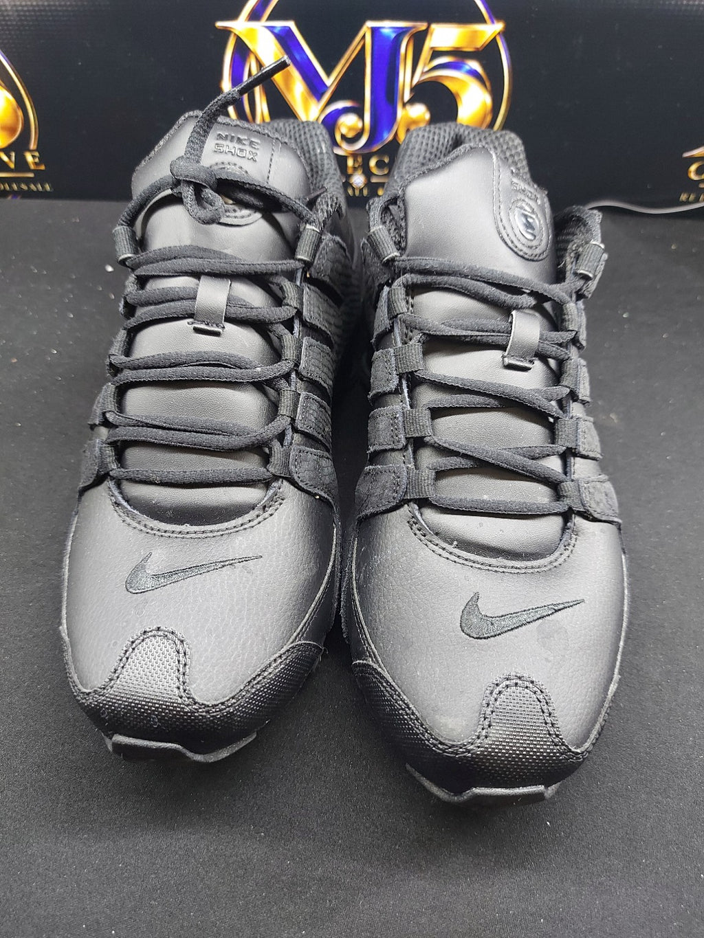 Nike Shox NZ black men's size 10 original photo 1