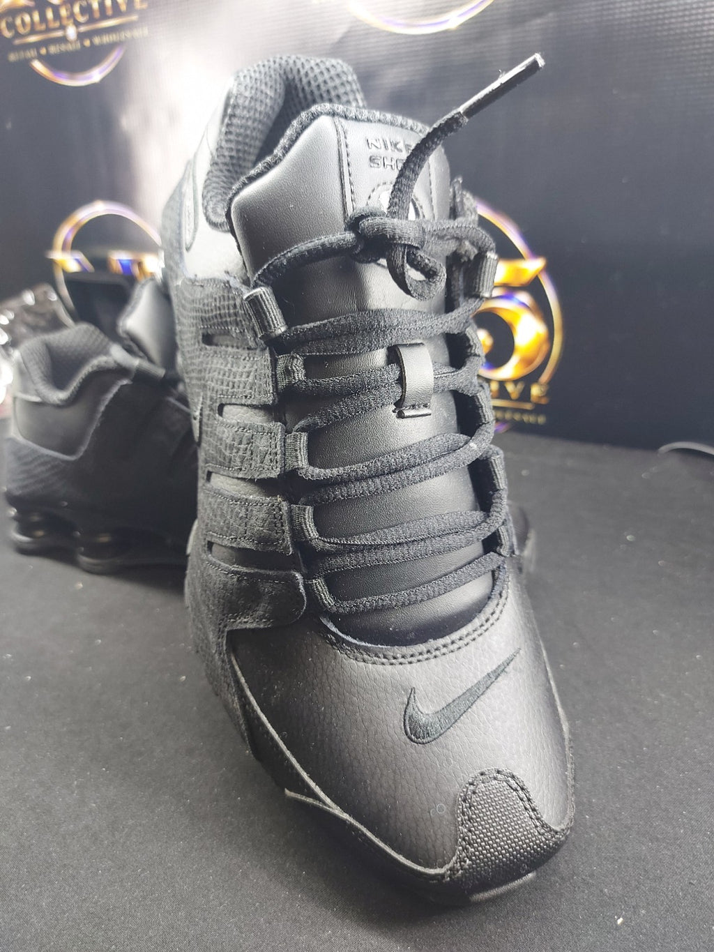 Nike Shox NZ black men's size 10 original photo 4