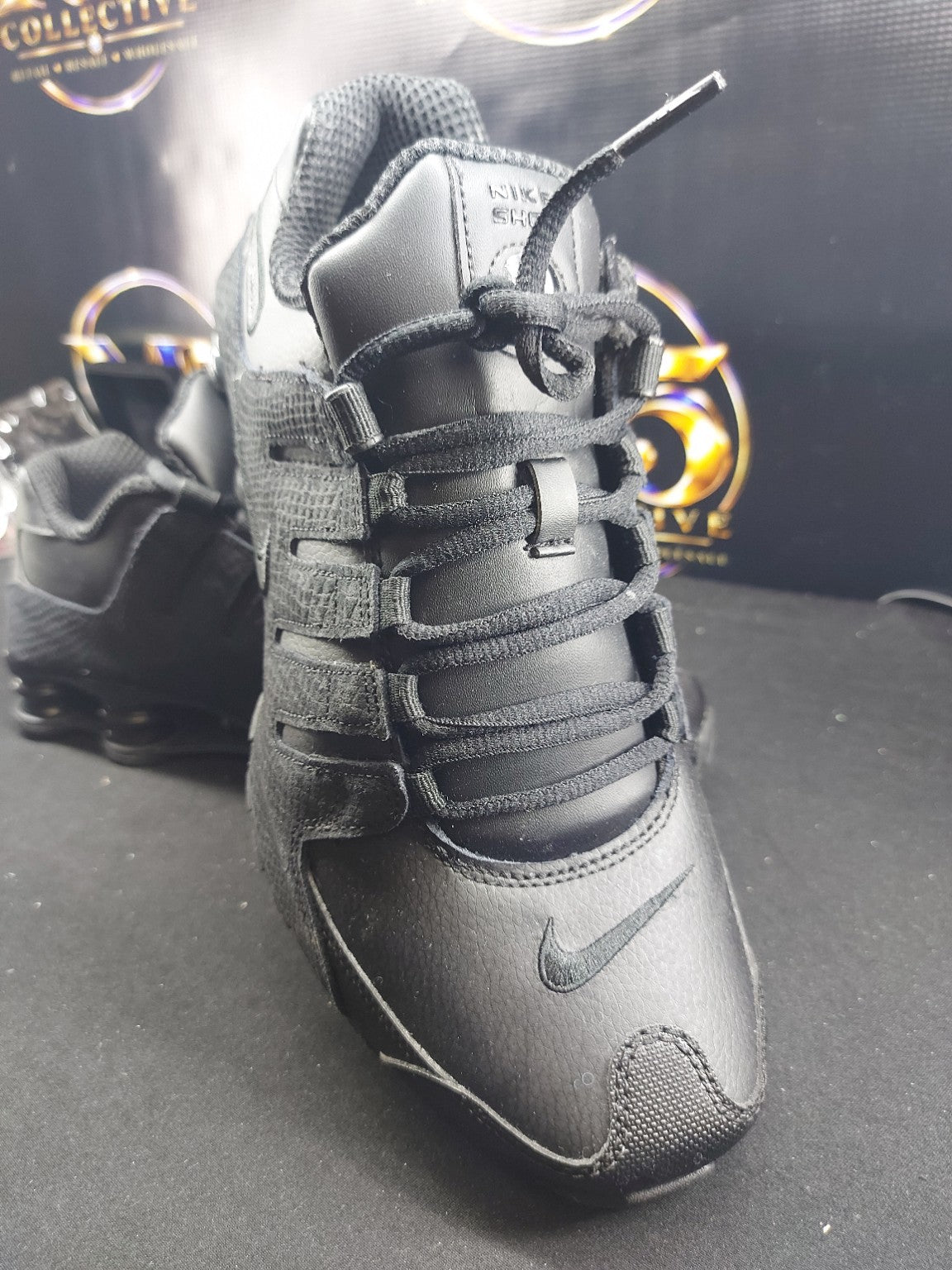 Nike Shox NZ black men's size 10 original photo 4