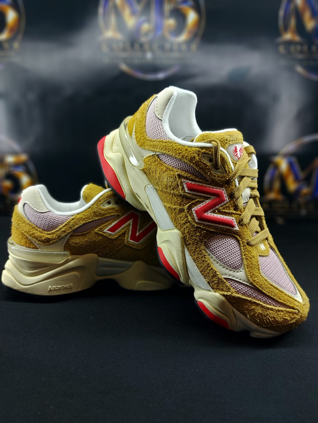 New Balance 9060 Beige Pink kids size 5.5 sneakers