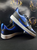 Nike Court Borough Low Recraft GS blue and black sneakers