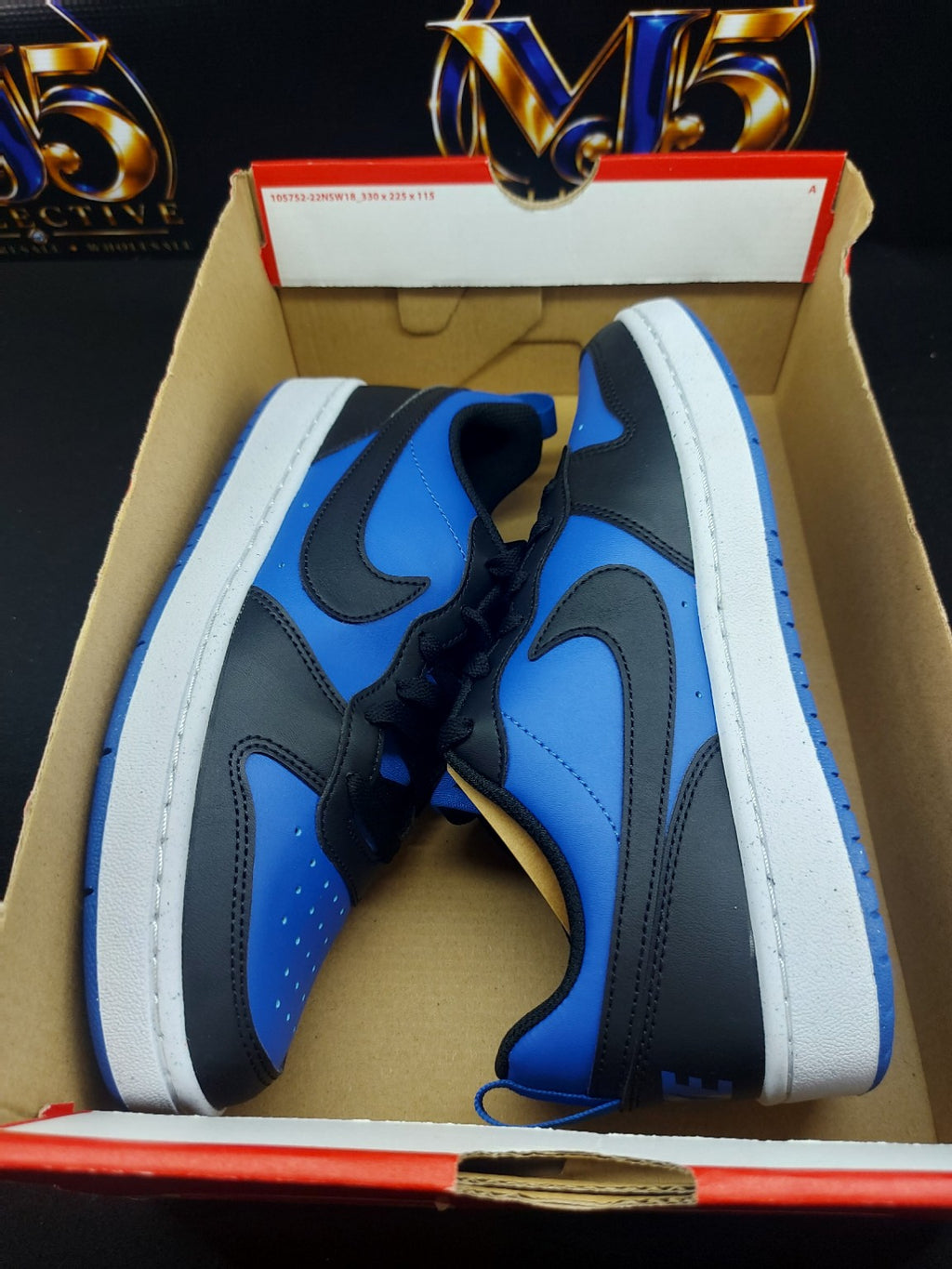 Nike Court Borough Low Recraft GS in box