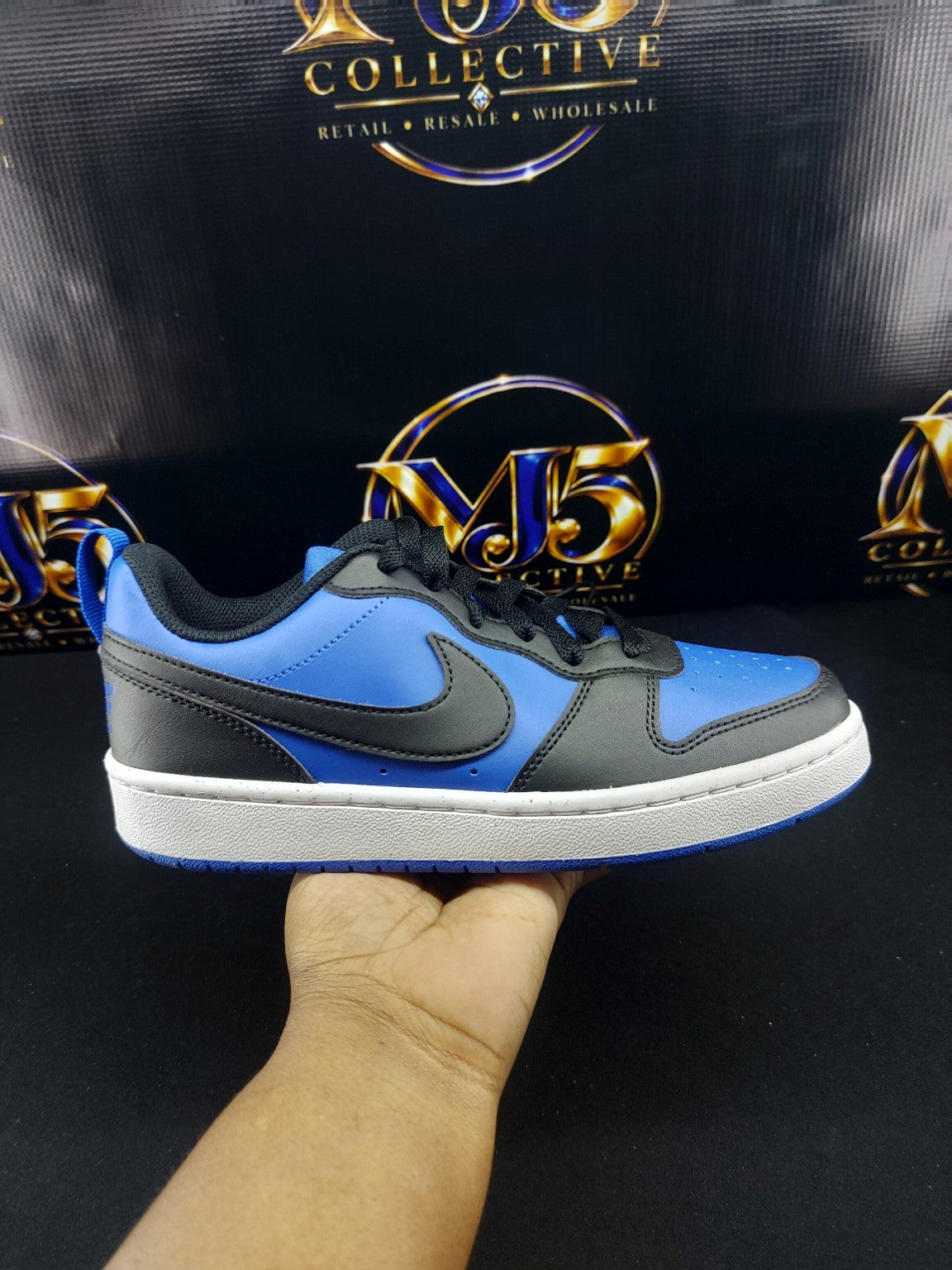 Actual Nike Court Borough Low Recraft GS size 5Y photo 3
