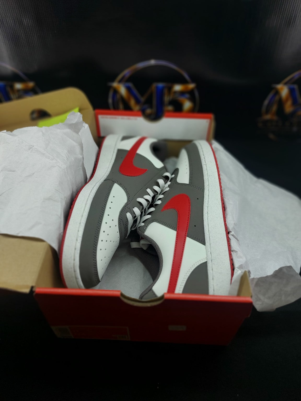 Nike Court Vision Low shoes in original box