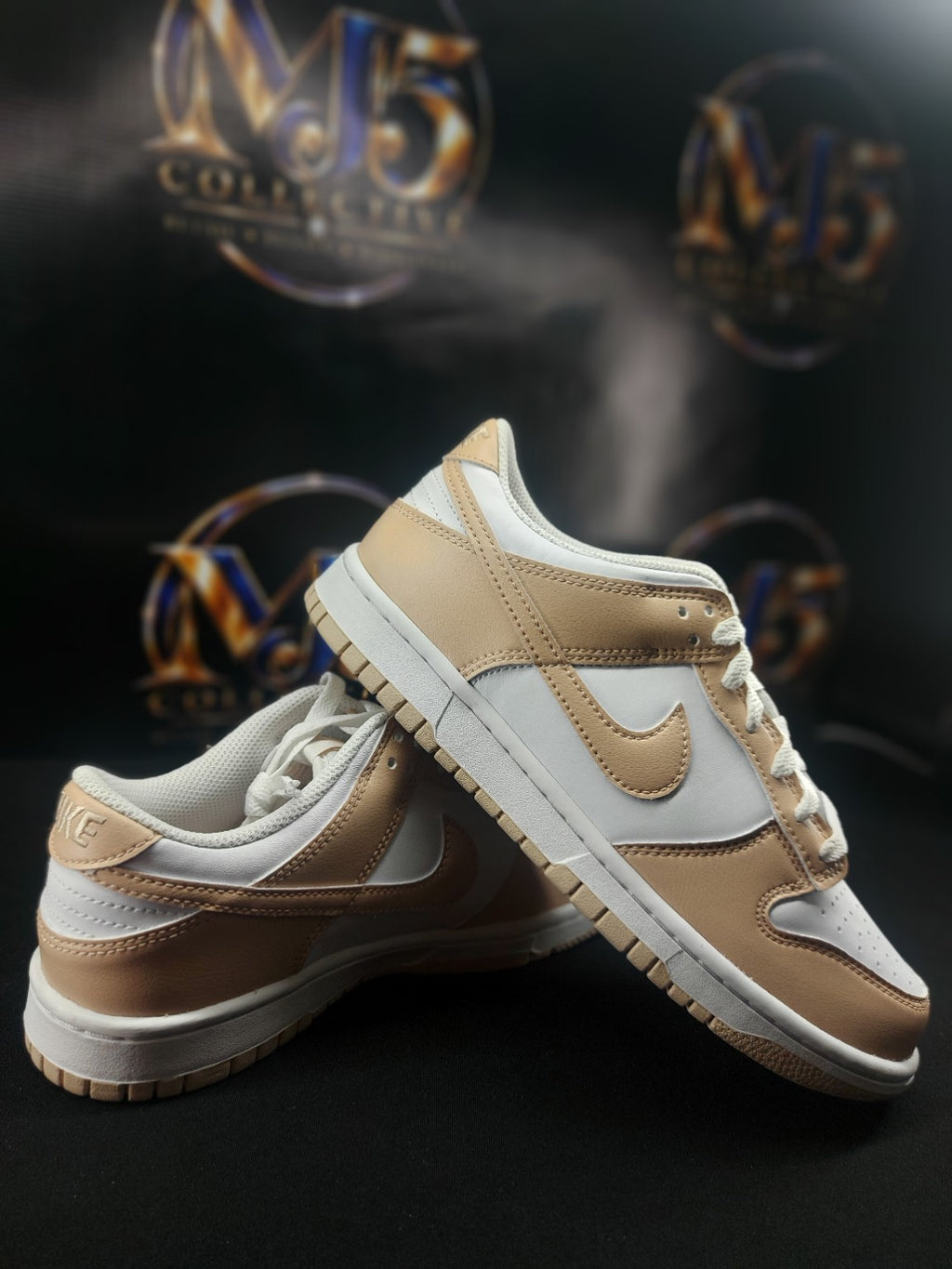 Actual Nike Dunk Low GS White Shimmer 6.5Y photo 5