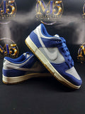 Nike Dunk Low Retro SE Wolf Grey Deep Royal Blue size 9.5