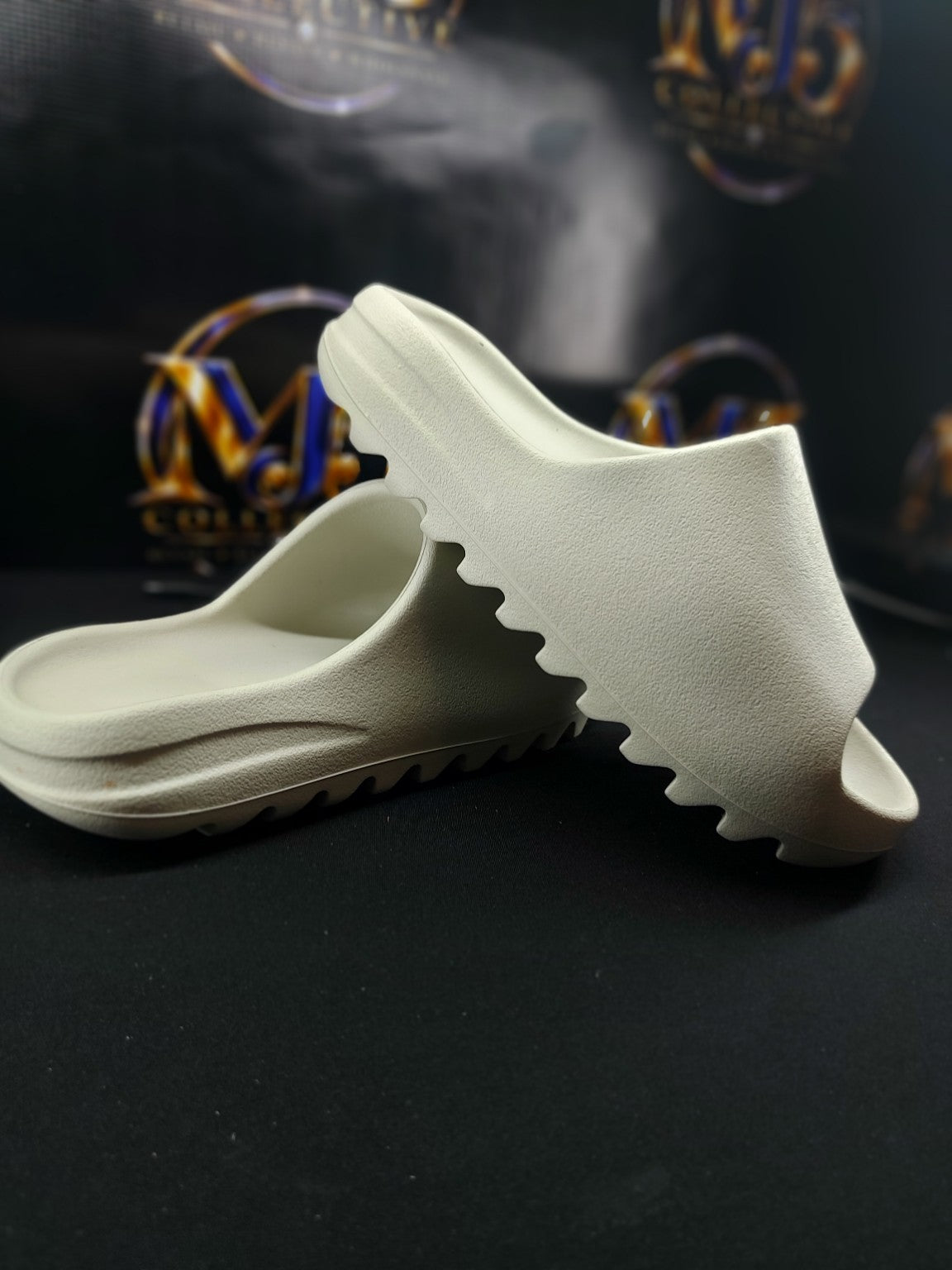 YS-01 Cream foam slides size 8, photo 2