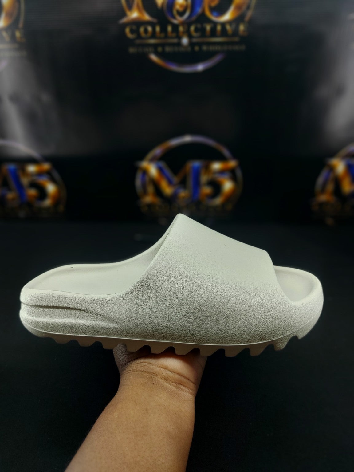 YS-01 Cream foam slides size 8, photo 3