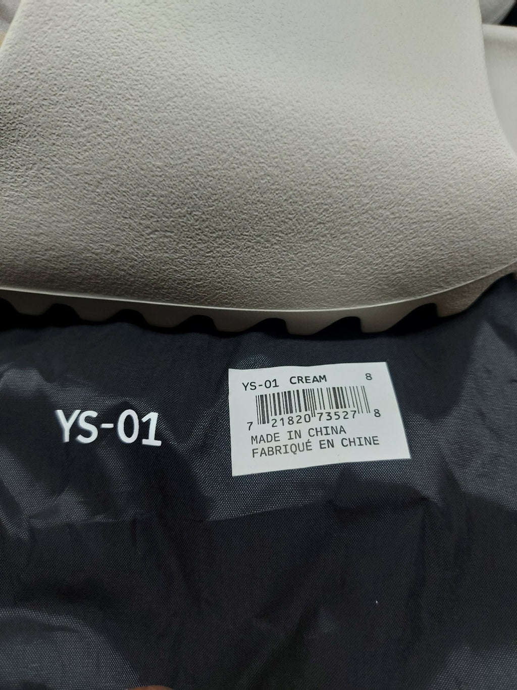 YS-01 Cream foam slides size 8, photo 7